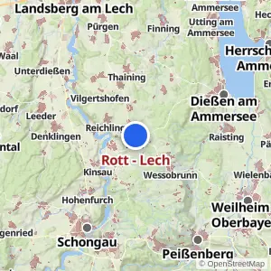 Kartenvorschau Rott - Lech
