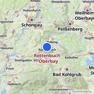Kartenvorschau Rottenbuch - Oberbay