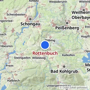 Kartenvorschau Rottenbuch