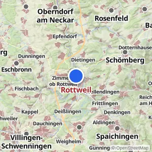 Kartenvorschau Rottweil