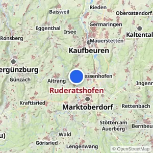 Kartenvorschau Ruderatshofen
