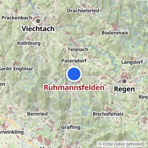 Kartenvorschau Ruhmannsfelden