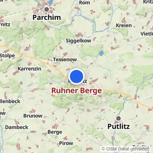 Kartenvorschau Ruhner Berge