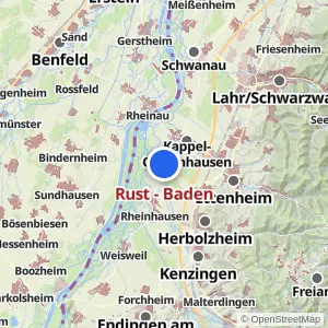Kartenvorschau Rust - Baden