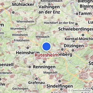 Kartenvorschau Rutesheim