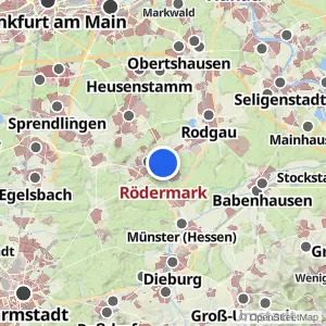 Kartenvorschau Rödermark