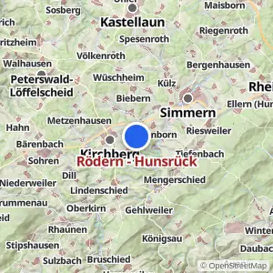 Kartenvorschau Rödern - Hunsrück