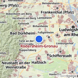 Kartenvorschau Rödersheim-Gronau