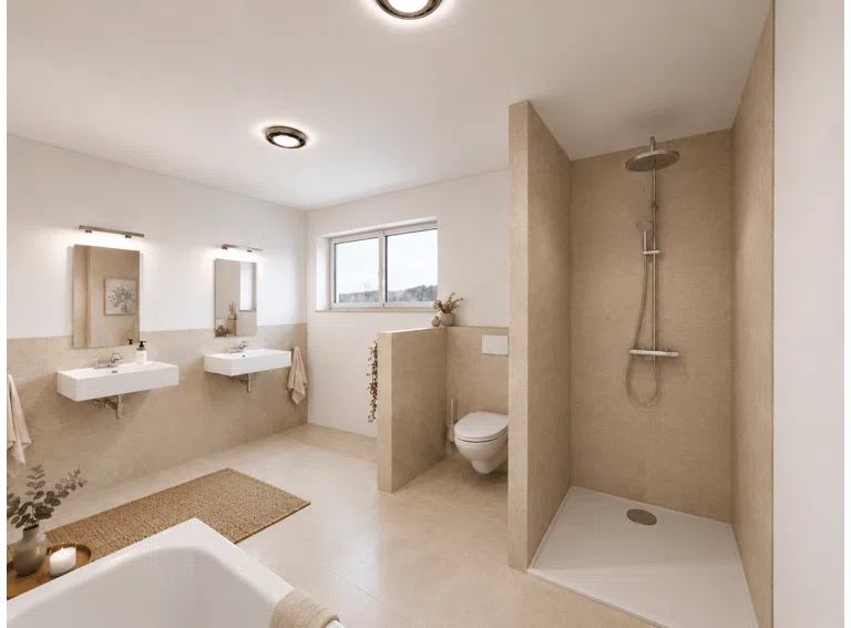 Badezimmer UG Visualisierung