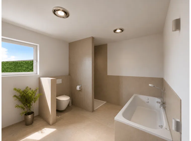 Badezimmer UG Visualisierung