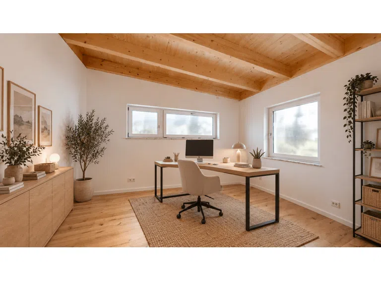 Visualisierung Arbeitszimmer