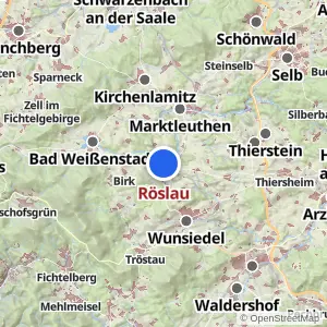 Kartenvorschau Röslau