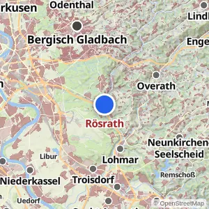 Kartenvorschau Rösrath