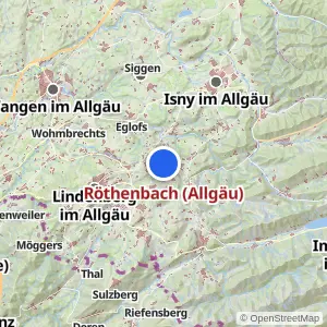 Kartenvorschau Röthenbach (Allgäu)