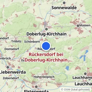 Kartenvorschau Rückersdorf bei Doberlug-Kirchhain