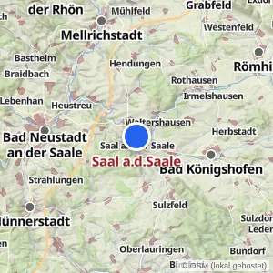 Kartenvorschau Saal a.d.Saale