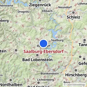 Kartenvorschau Saalburg-Ebersdorf
