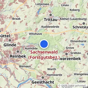 Kartenvorschau Sachsenwald (Forstgutsbez.)