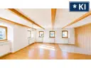 Wohnzimmer Altbau - virtuelle Entmöblierung