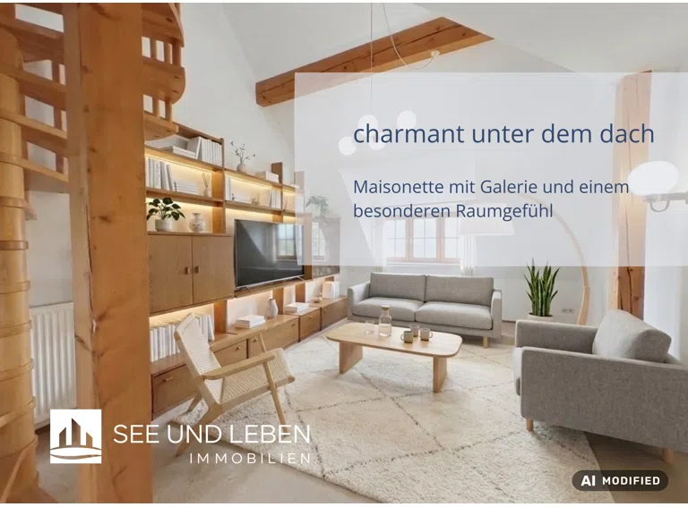 Charmant unter dem Dach (KI-Visualisiert)