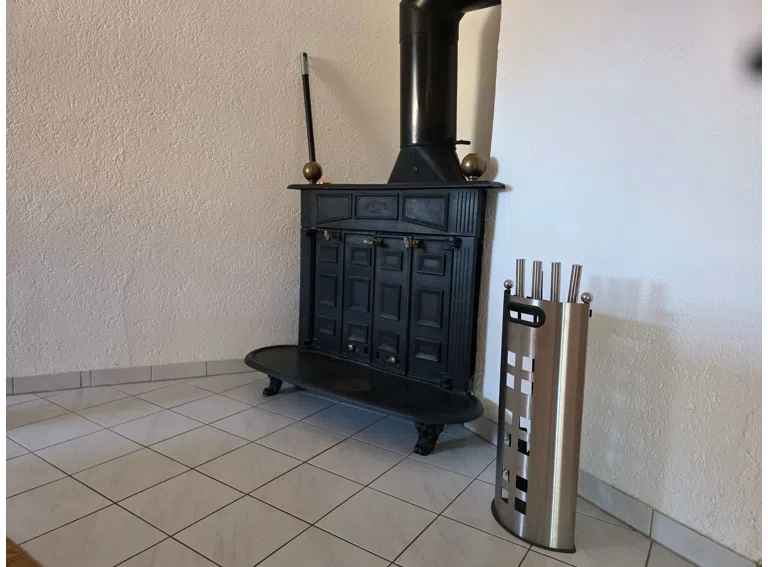Ofen im Wohnzimmer