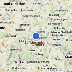 Kartenvorschau Sandesneben