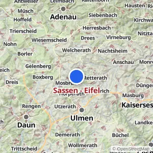 Kartenvorschau Sassen - Eifel
