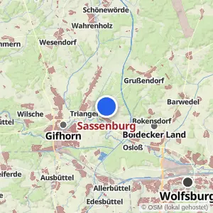 Kartenvorschau Sassenburg