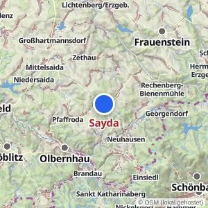 Kartenvorschau Sayda