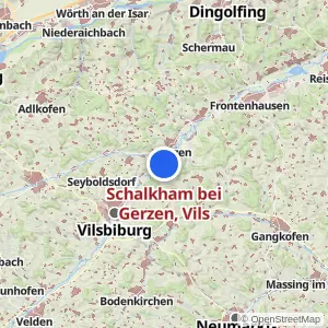 Kartenvorschau Schalkham bei Gerzen, Vils