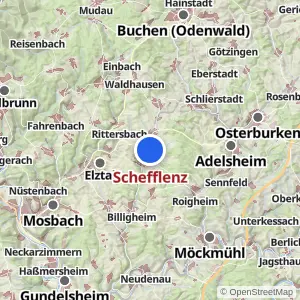 Kartenvorschau Schefflenz