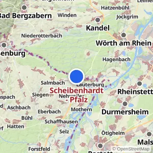 Kartenvorschau Scheibenhardt - Pfalz