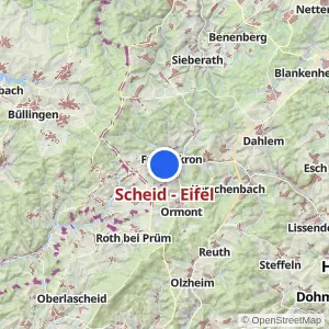 Kartenvorschau Scheid - Eifel