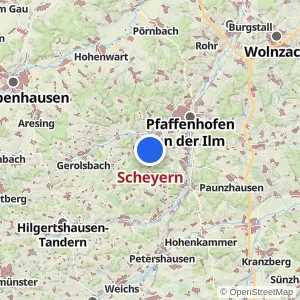 Kartenvorschau Scheyern