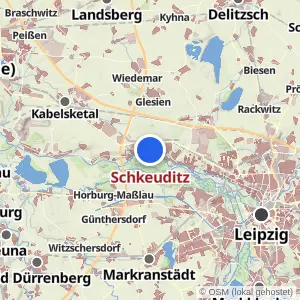 Kartenvorschau Schkeuditz