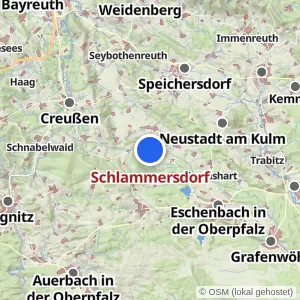 Kartenvorschau Schlammersdorf