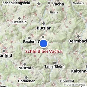 Kartenvorschau Schleid bei Vacha