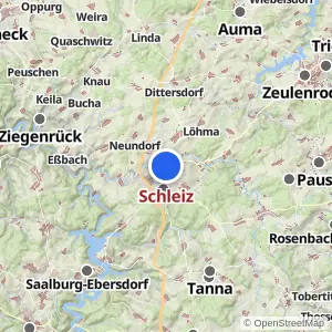 Kartenvorschau Schleiz