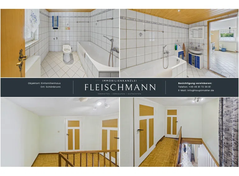Badezimmer + Flur