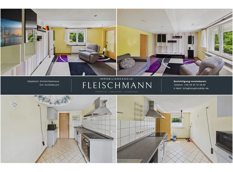 Wohnzimmer + Küche EG