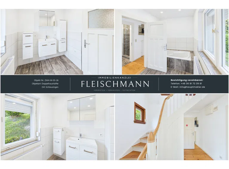 11 – Badezimmer und Treppenhaus