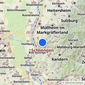 Kartenvorschau Schliengen