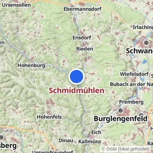 Kartenvorschau Schmidmühlen