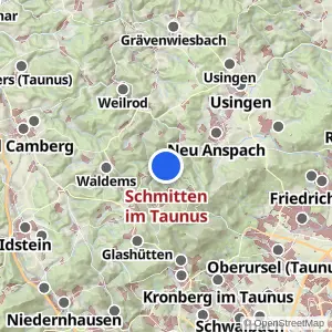 Kartenvorschau Schmitten im Taunus