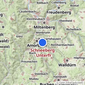 Kartenvorschau Schneeberg - Unterfr