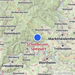 Kartenvorschau Schollbrunn - Spessart