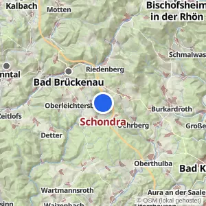 Kartenvorschau Schondra