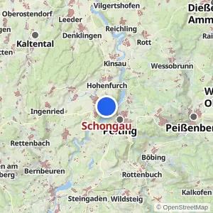 Kartenvorschau Schongau