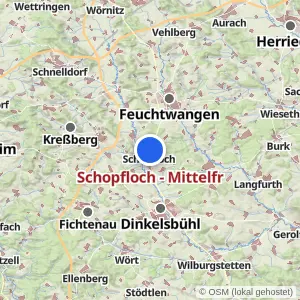Kartenvorschau Schopfloch - Mittelfr