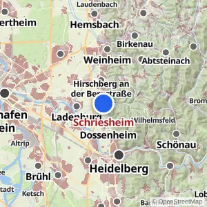 Kartenvorschau Schriesheim